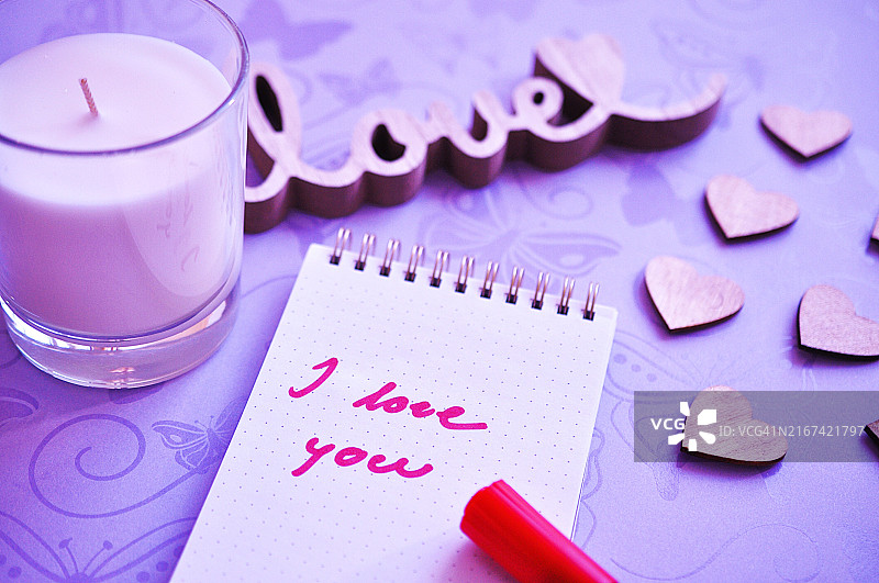 心形图案情人节背景图片素材