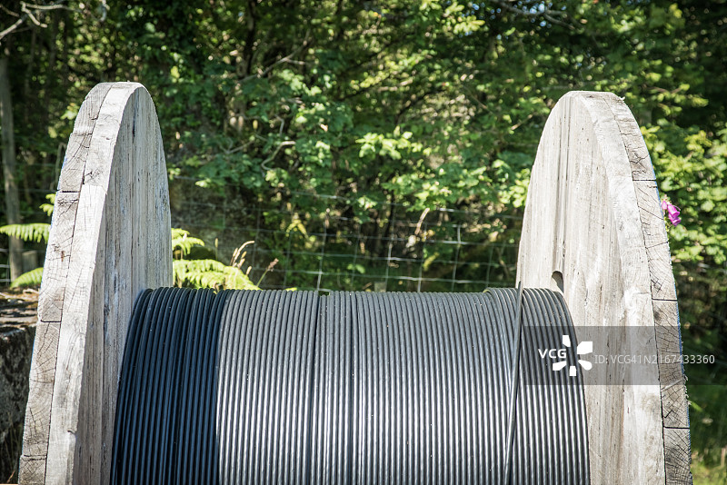 电缆卷筒图片素材