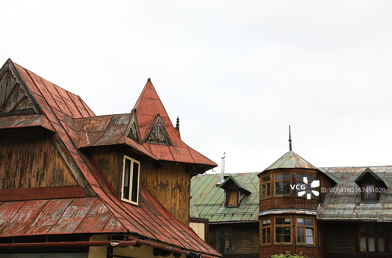 山区乡村风格度假别墅图片素材