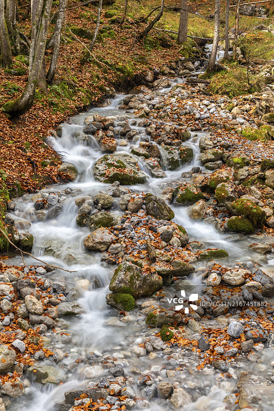 斯帕特拉纳克拉姆峡谷，位于奥地利蒂罗尔州埃尔毛附近图片素材