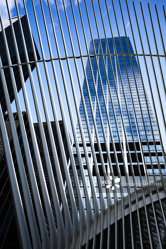 纽约市金融区图片素材