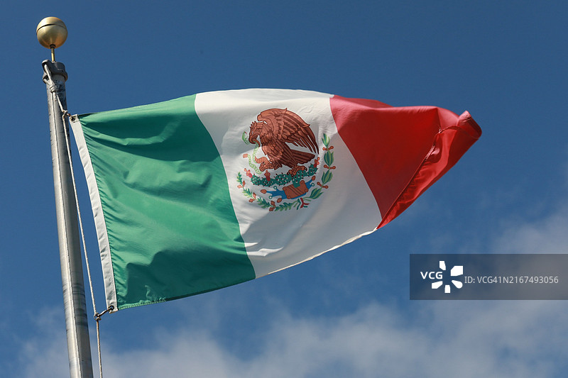 墨西哥国旗，墨西哥合众国图片素材