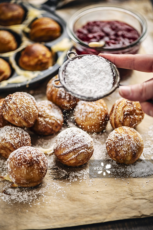 苹果煎饼图片素材