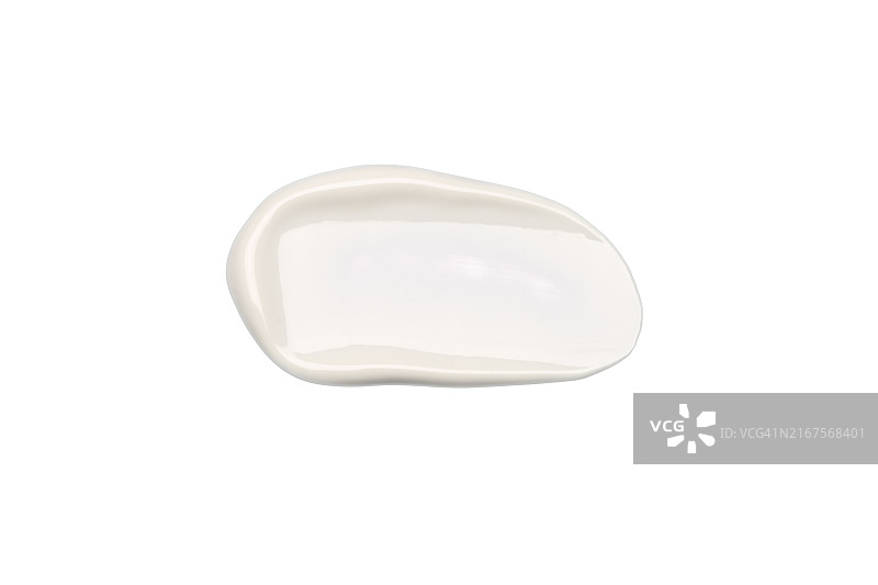 白色乳霜化妆品涂抹背景图片素材