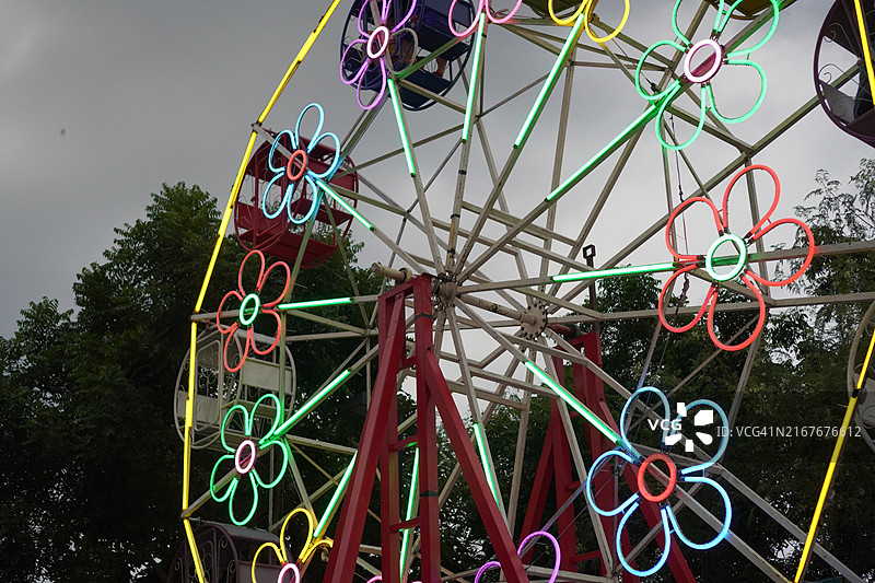 摩天轮图片素材