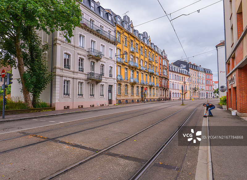 米卢斯的主要道路图片素材