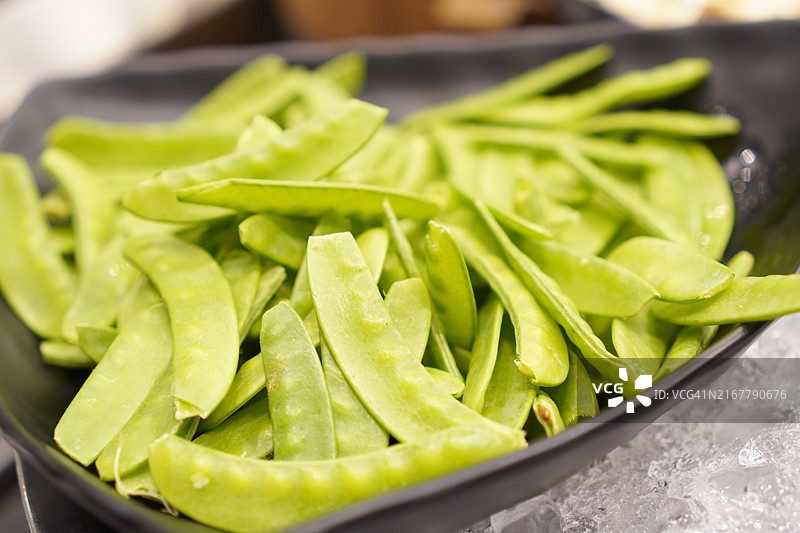 烤豌豆图片素材