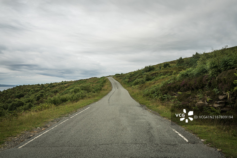 斯凯岛上的库林山脉图片素材