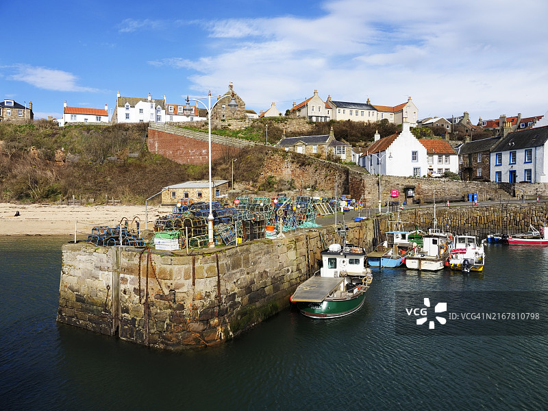 苏格兰克雷尔镇图片素材