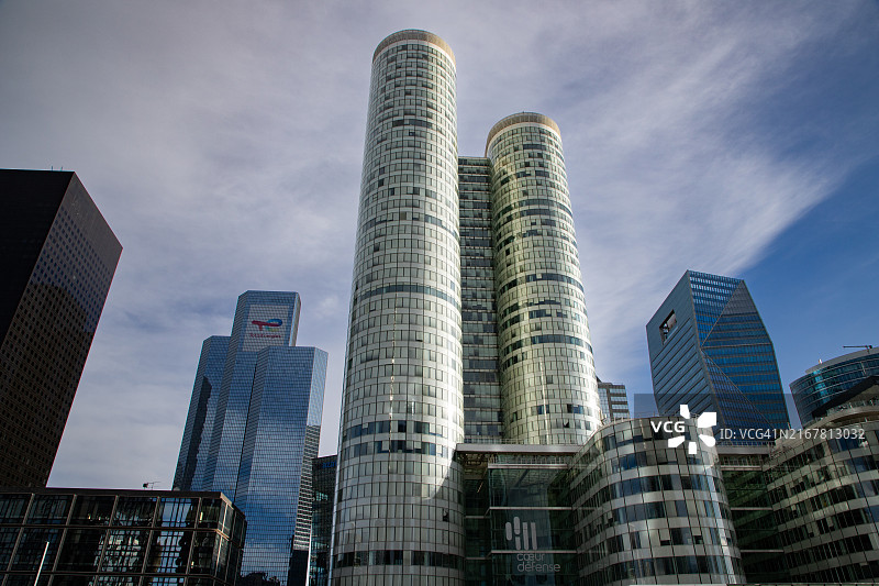 法国巴黎拉德芳斯商业区图片素材