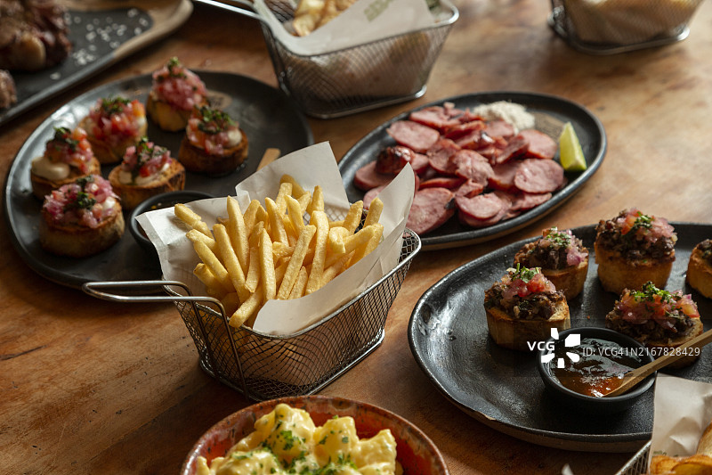 各种酒吧小吃图片素材