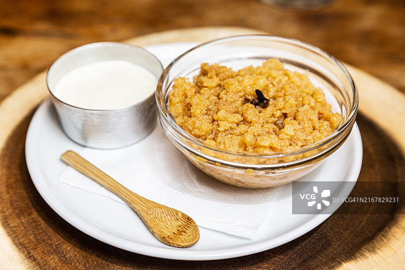 西米布丁图片素材