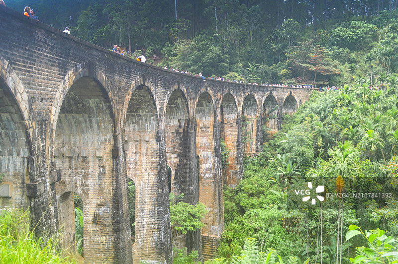 斯里兰卡九孔拱桥图片素材