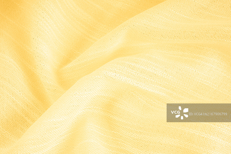黄色针织面料纹理背景图片素材