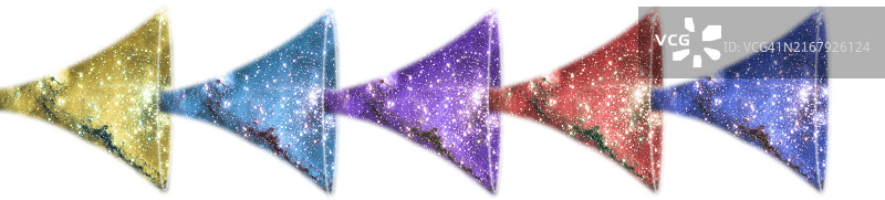 共形循环宇宙学概念图图片素材