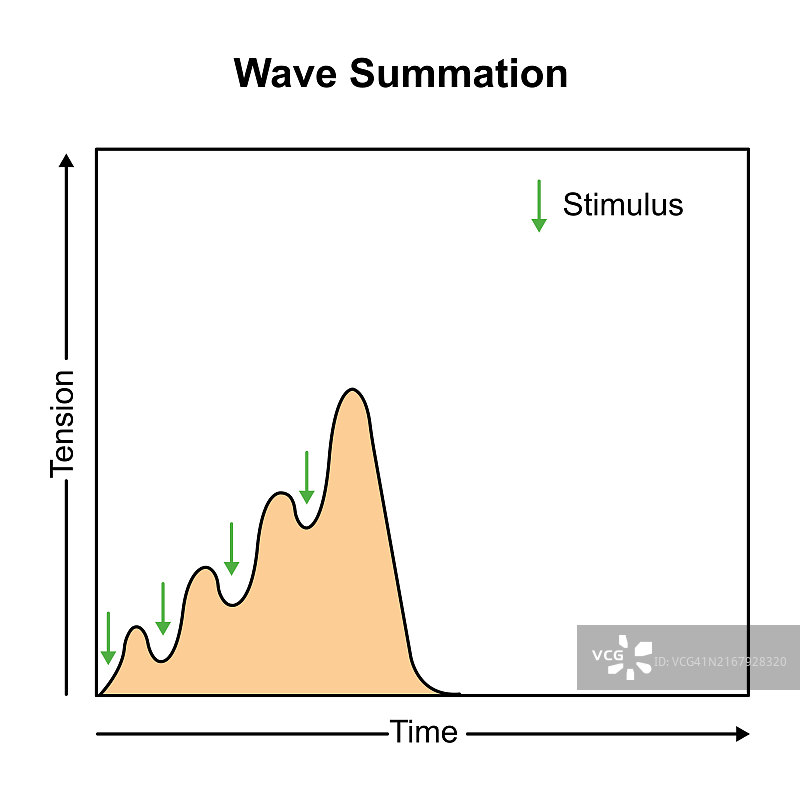 波浪叠加插图图片素材