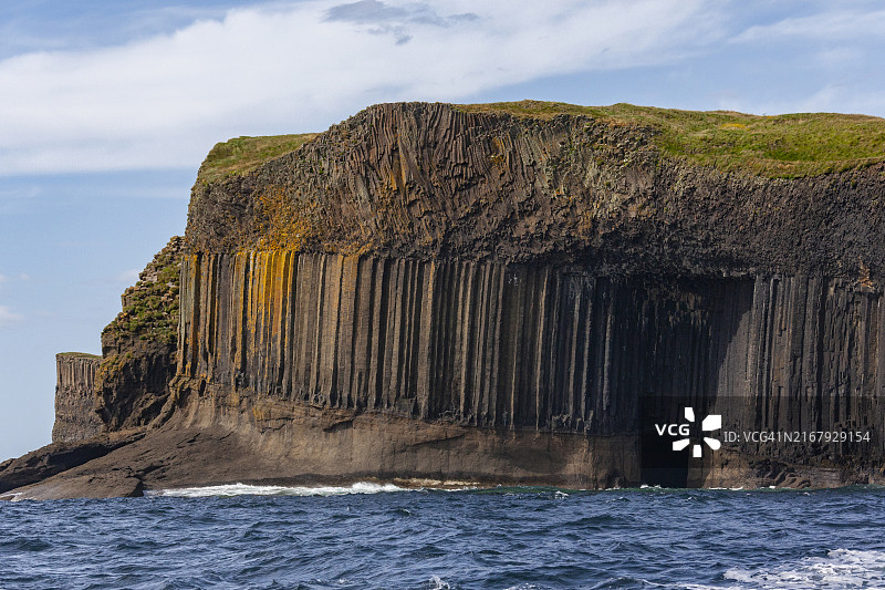 芬格尔山洞，斯塔法岛，苏格兰图片素材
