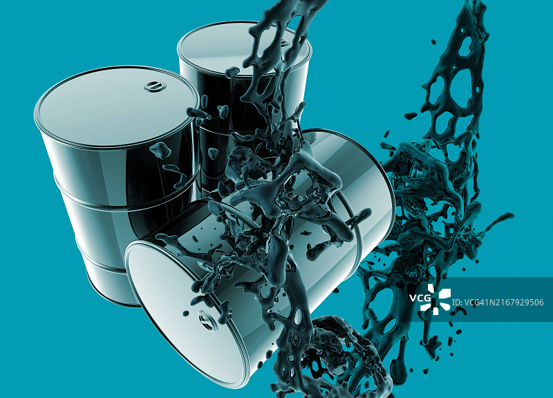 石油概念插图图片素材