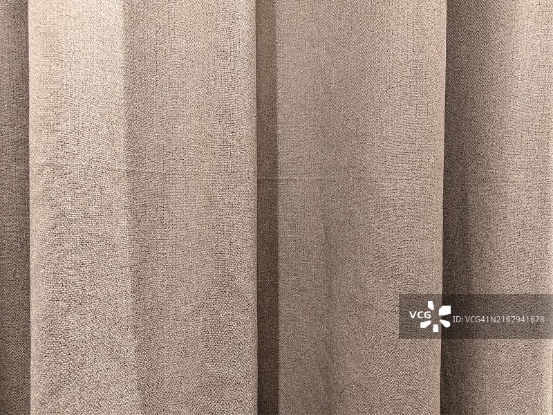 浅棕色窗帘纹理3图片素材
