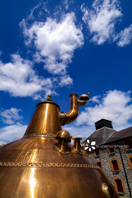 尊美醇威士忌酒厂，爱尔兰科克郡米德尔顿图片素材