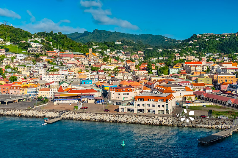 多米尼加联邦罗索，加勒比海图片素材