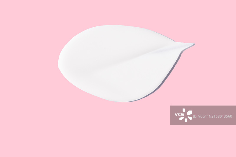 面部和身体乳霜化妆品色板，天然美容护肤概念图片素材