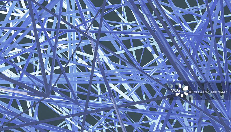 抽象矢量线条3D渲染图图片素材