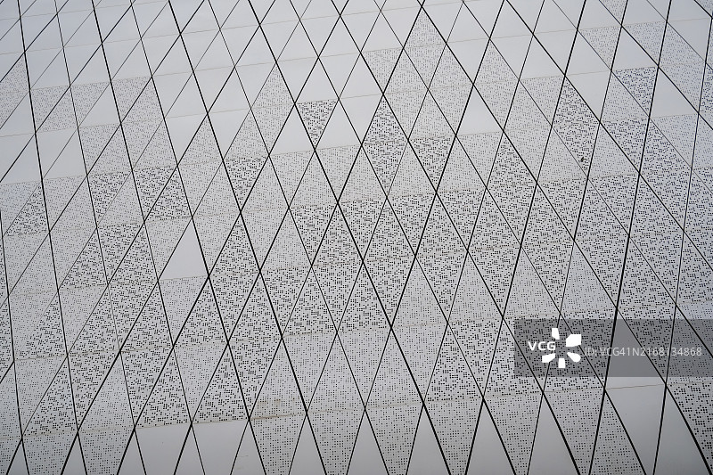 现代室内建筑墙壁上的形状图片素材