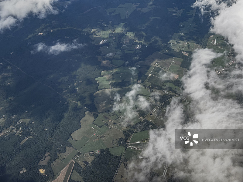 鸟瞰美洲图片素材