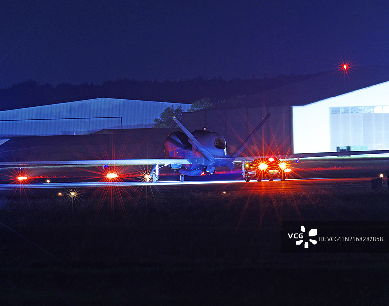 诺斯罗普·格鲁曼RQ-4B全球鹰无人机图片素材