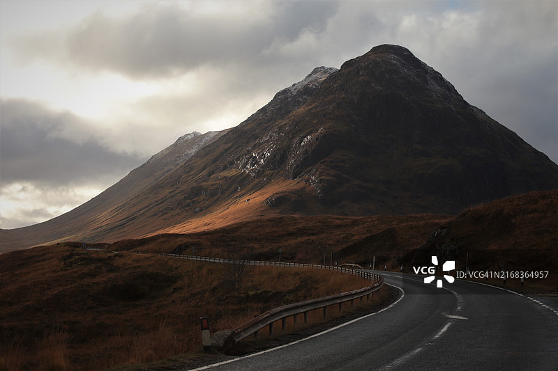 格伦科之路图片素材