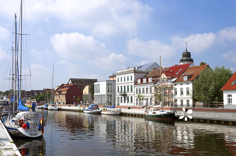 德国乌克ermünde村的波罗的海风光图片素材