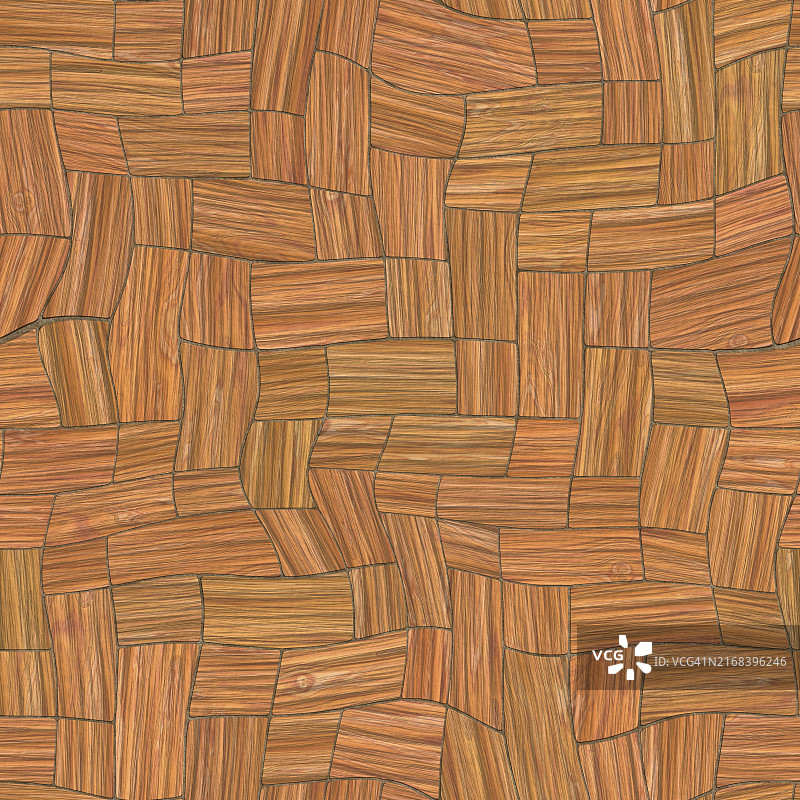 不规则抽象无缝木纹背景拼花图案图片素材