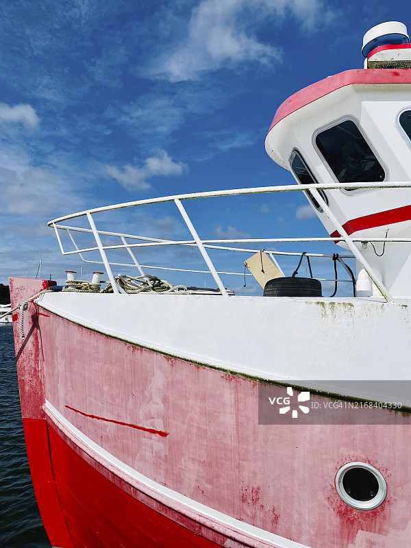 丹麦渔船细节图片素材