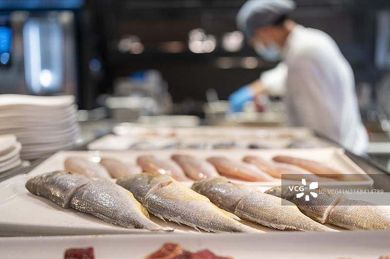 火锅菜肴：鱼图片素材