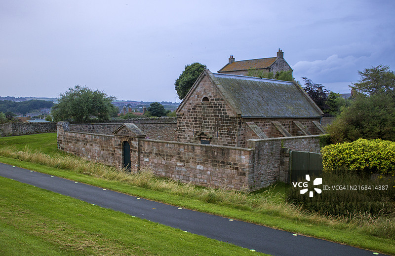 英格兰特威德河畔贝里克火药库图片素材