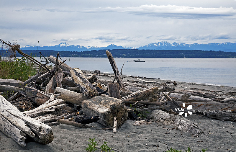 奥林匹克山脉景观图片素材