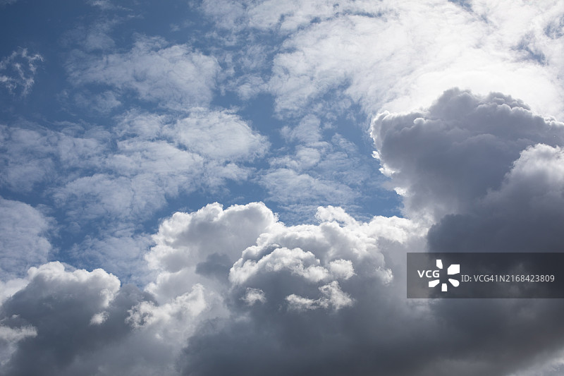 诺福克郡北部夏日天空图片素材