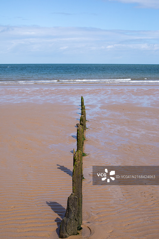 诺福克郡布兰卡斯特海滩旅游图片素材
