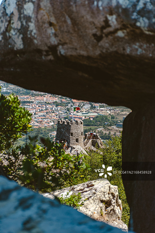 辛特拉的摩尔人城堡图片素材