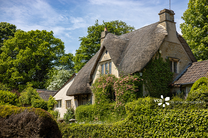英国威尔特郡卡斯尔库姆图片素材