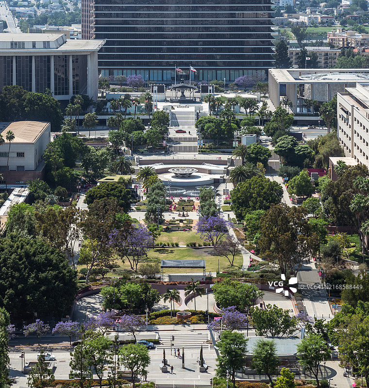 洛杉矶中央公园和音乐中心图片素材