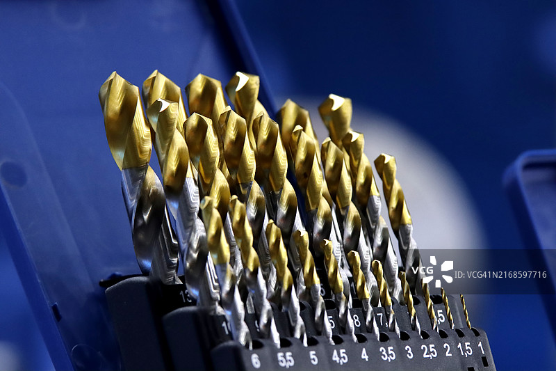 用于金属加工的钎焊硬质合金钻头图片素材