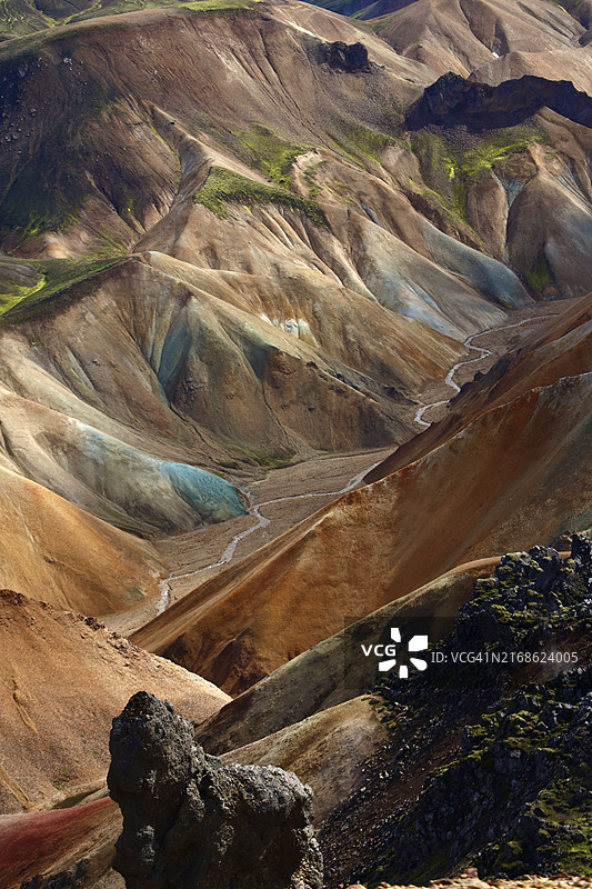 冰岛南部地区Hella的航拍景观图片素材