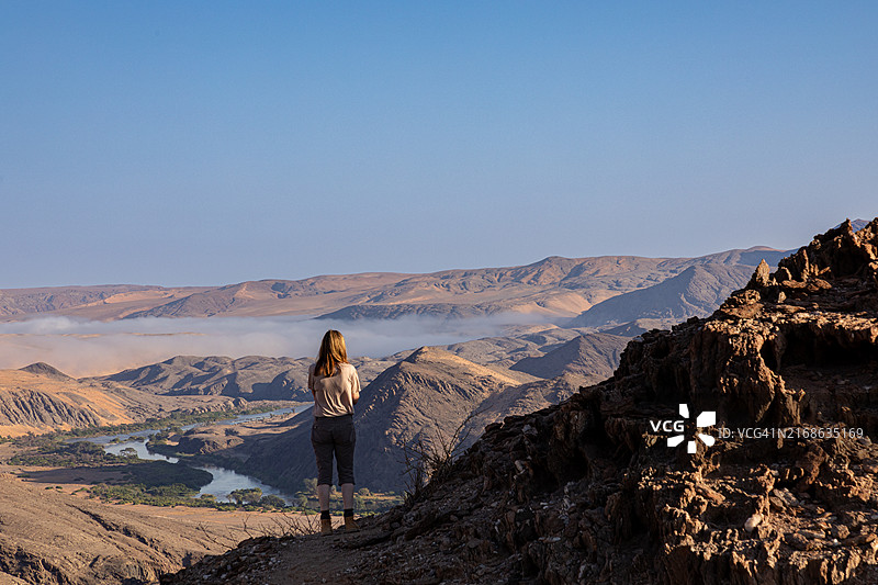 俯瞰库内内河谷（塞拉卡菲玛）图片素材