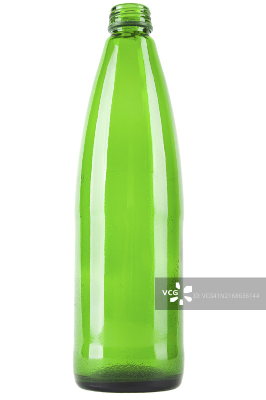 红葡萄酒或白葡萄酒酒精饮品绿色玻璃瓶图片素材