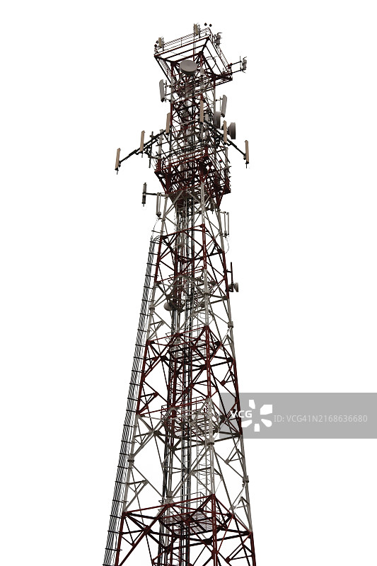 手机通讯中继天线塔图片素材