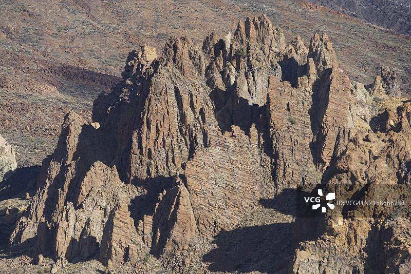 加那利群岛特内里费岛泰德国家公园的罗克斯·德·加西亚图片素材