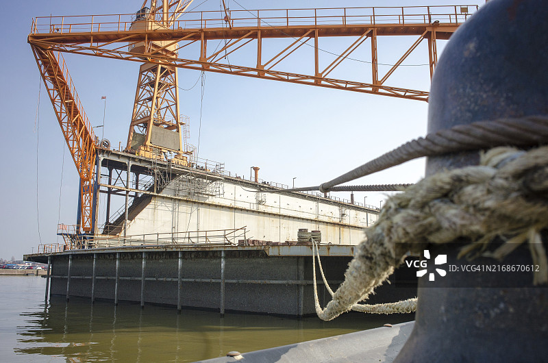 浮动码头细节图片素材