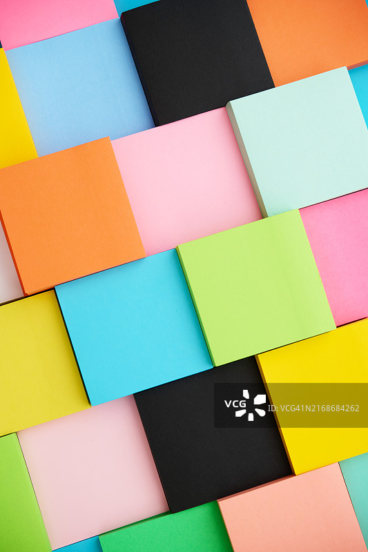 彩色便签抽象图案合集图片素材